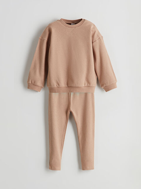 LCW baby Bisiklet Yaka Basic Erkek Bebek Pijama Takım - S5AH92Z1-YXF