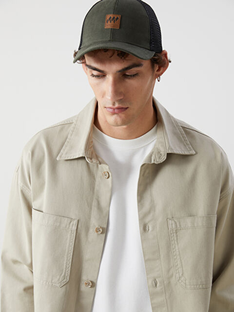 LCW ACCESSORIES File Detaylı Erkek Kep Şapka - S5AK83Z8-CRR