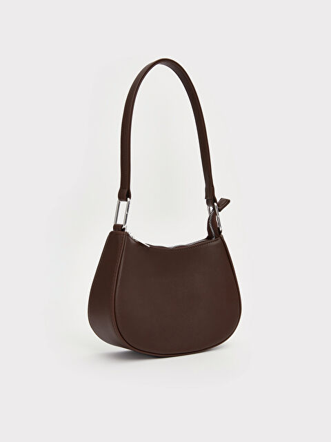 LCW ACCESSORIES Deri Görünümlü Kadın Baget Çanta - S5AN95Z8-DJ7