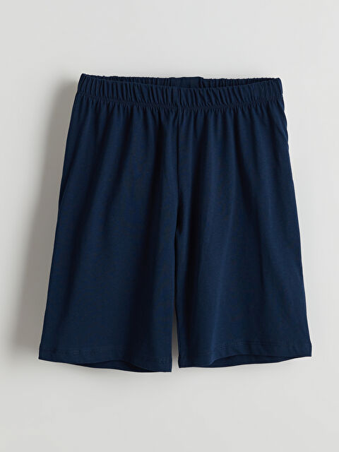 LCW Kids Beli Lastikli Erkek Çocuk Pijama Şort - S5AP03Z4-JC7
