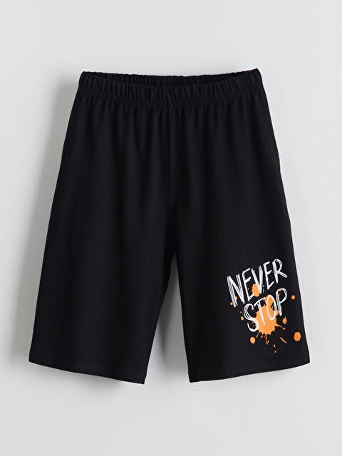 LCW Kids Beli Lastikli Erkek Çocuk Pijama Şort - S5AP12Z4-CVL