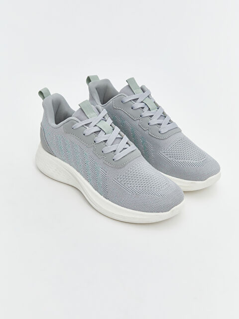 LCW STEPS ქალებისთვის თასმიანი სპორტული ფეხსაცმელი ბადის დეტალით - S5AQ48Z8-JSB