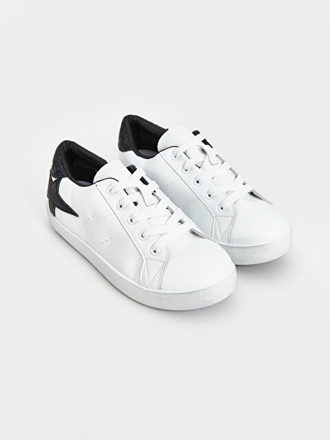 LCW STEPS Lace-up Faux Leather Men's Sneakers - S5AR06Z8-HUC