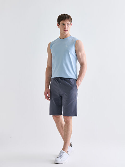 LCWAIKIKI Classic Standart Kalıp Beli Bağlamalı Erkek Şort - S5AS20Z8-8Z0