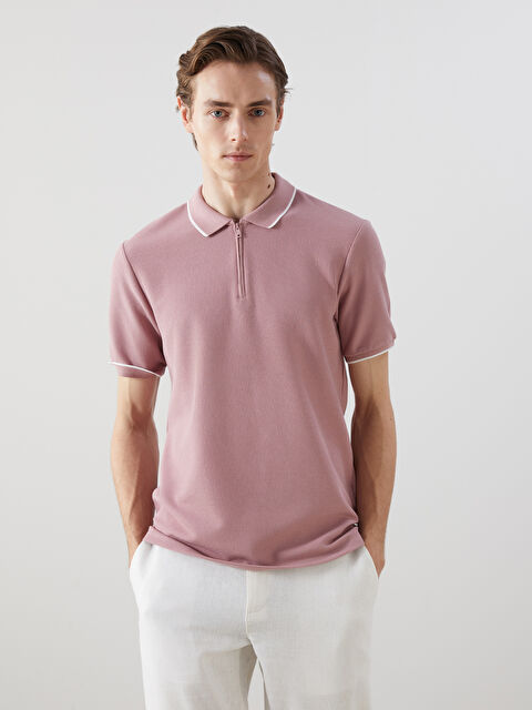 LCW Vision Polo Yaka Kısa Kollu Erkek Tişört - S5AS22Z8-GPV