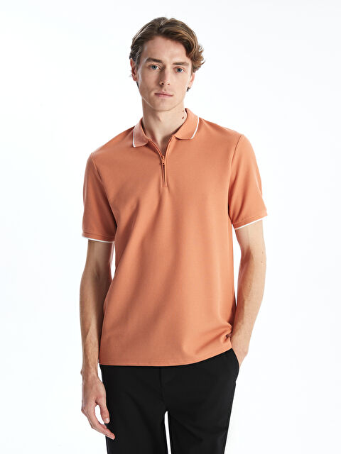 LCW Vision Polo Yaka Kısa Kollu Erkek Tişört