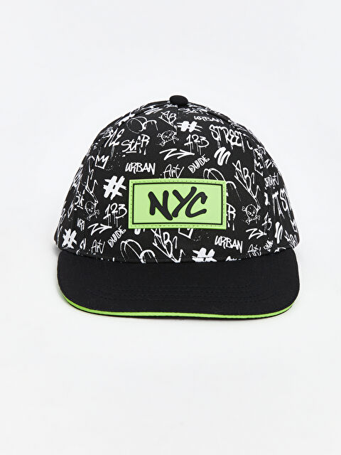 LCW ACCESSORIES Yazı Baskılı Erkek Çocuk Kep Şapka - S5AV58Z4-CVL