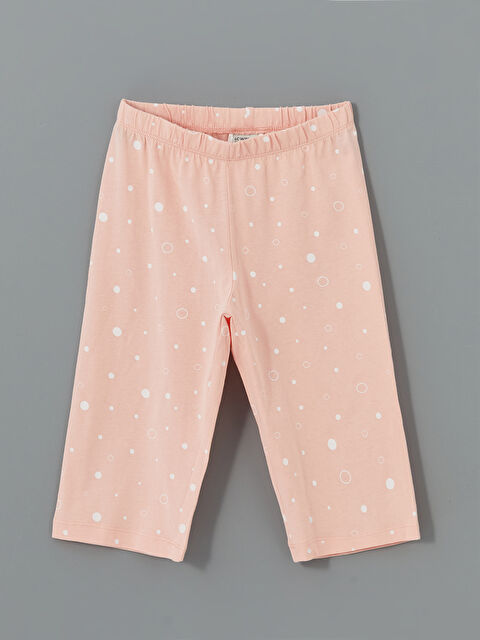 LCW Kids Beli Lastikli Baskılı Kız Çocuk Pijama Alt - S5BC41Z1-LT0