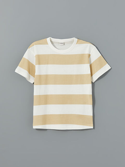 LCW Kids Bisiklet Yaka Erkek Çocuk Tişört - S5BE25Z4-LQB