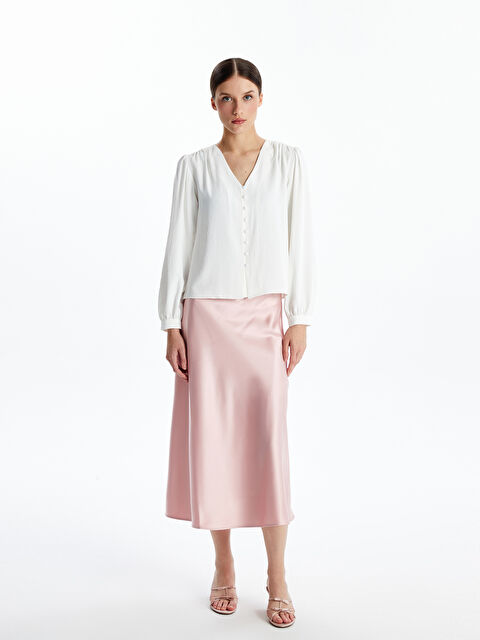 LCW Vision تەنورەی سادە ساتن ئاسایی بۆ ژنان - S5BG71Z8-G3G