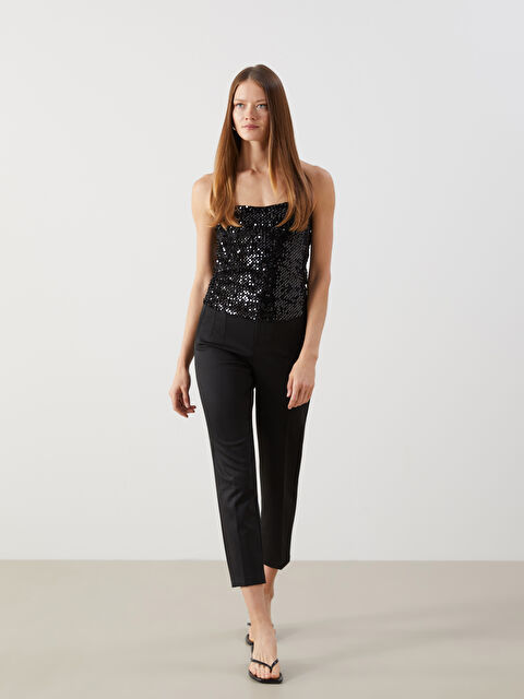 LCW Vision Standart Fit Kadın Pantolon - S5BJ41Z8-CVL