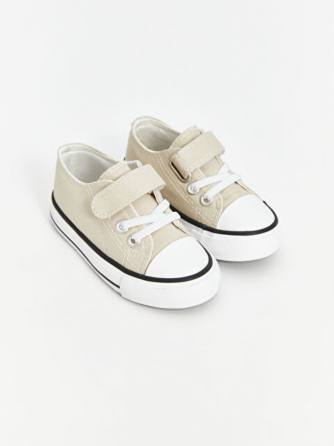 LCW STEPS Laces & Hook-and-Loop Baby Boys' First Step Shoe - S5BM17Z1-V2K