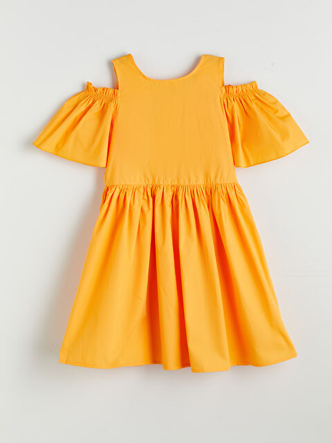 LCW Kids Bisiklet Yaka Kız Çocuk Elbise - S5BN12Z4-JWC