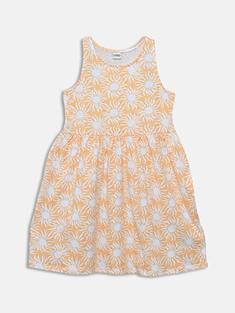 LCW Kids Crew Neck Girls' Dress - S5BN24Z4-LSQ