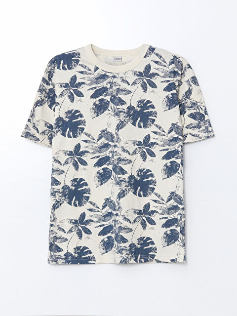 LCW Kids Bisiklet Yaka Erkek Çocuk Tişört - S5BO07Z4-LQA