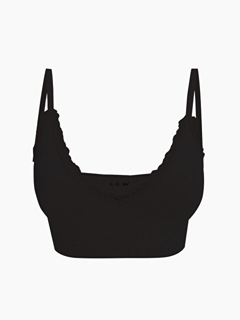 LCW DREAM Balensiz Dolgusuz Dantel Detaylı Büstiyer - S5BO48Z8-CVL