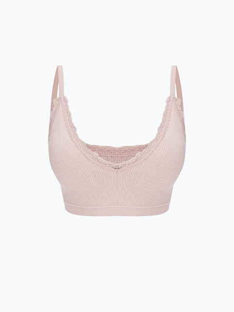 LCW DREAM Balensiz Dolgusuz Dantel Detaylı Büstiyer - S5BO48Z8-FJV