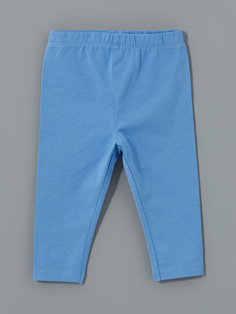 LCW baby Beli Lastikli Düz Erkek Bebek Tayt - S5BR33Z1-GX0