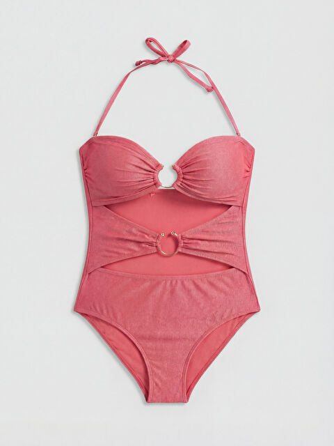 LCW DREAM Simli Çıkarılabilir Pedli Kadın Mayo