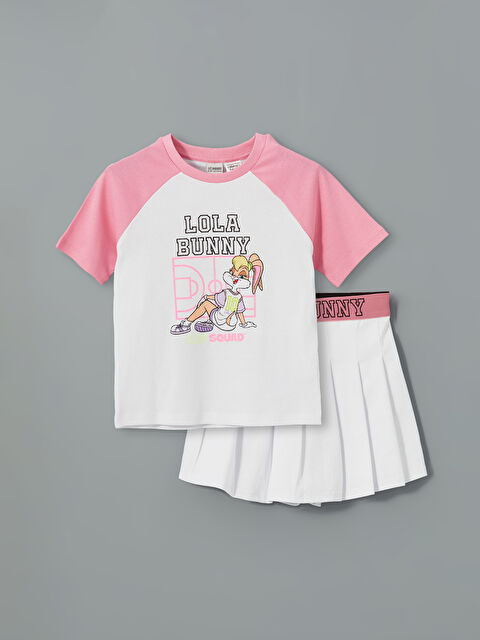 LCW Kids Момиче Бяло Комплект - S5BV56Z4-Q6K