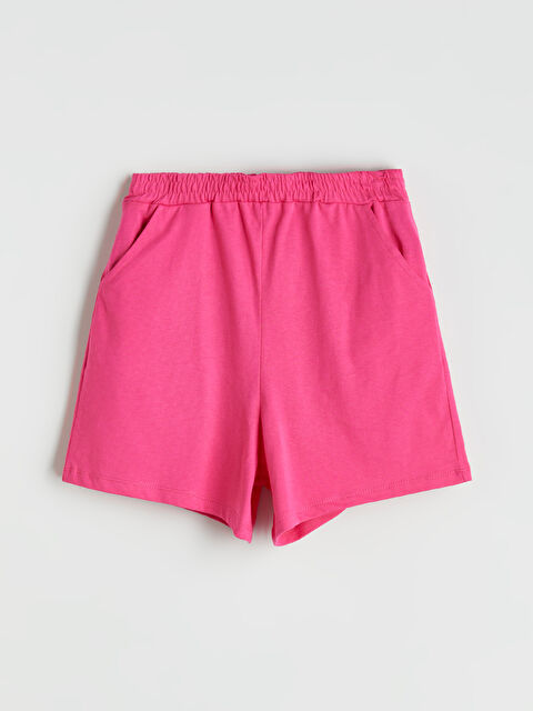 LCW Kids Beli Lastikli Kız Çocuk Şort - S5BY42Z4-GS5