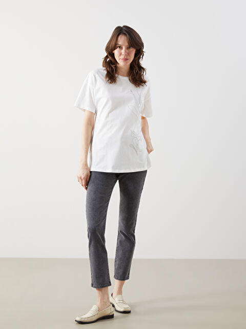 LCWAIKIKI Classic Straight Fit Kadın Jean Pantolon - S5BY43Z8-KSK