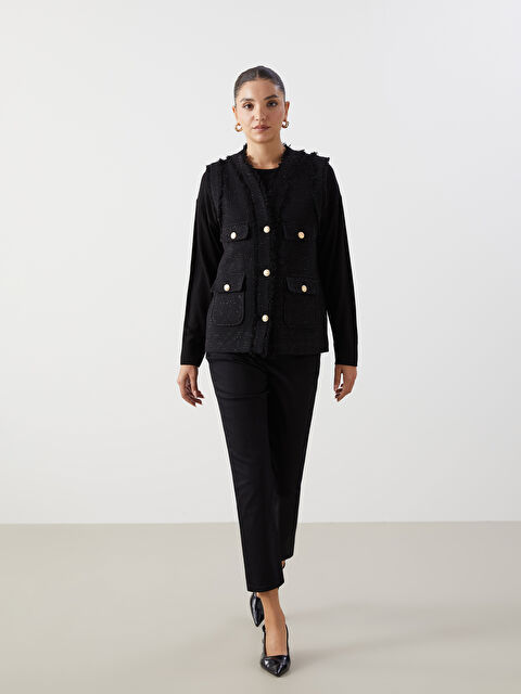 LCWAIKIKI Classic Straight Fit Kadın Jean Pantolon - S5BY49Z8-J0F