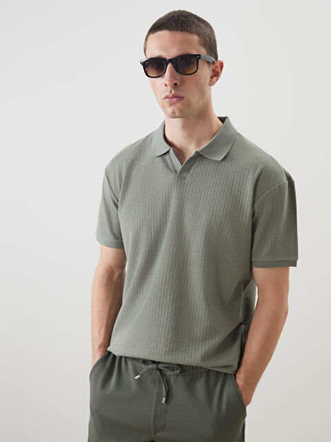 LCW Vision Polo Yaka Erkek Tişört - S5CB37Z8-DYG