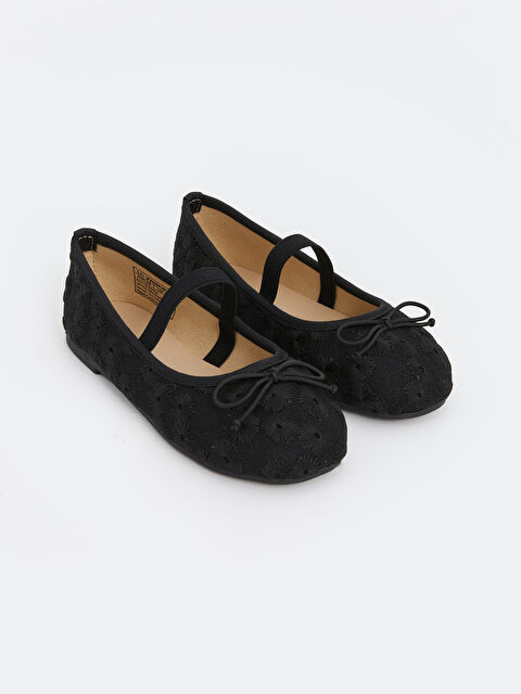 LCW STEPS Bow Detailed Girl's Flat Shoe - S5CE49Z4-HUC