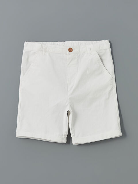 LCW Kids Beli Lastikli Basic Erkek Çocuk Şort - S5CG12Z1-Q6K