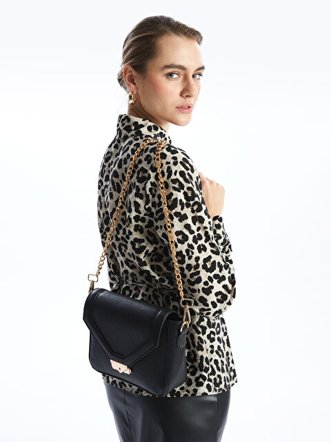 LCW ACCESSORIES حقيبة كتف للسيدات بتأثير جلد - S5CG51Z8-CVL