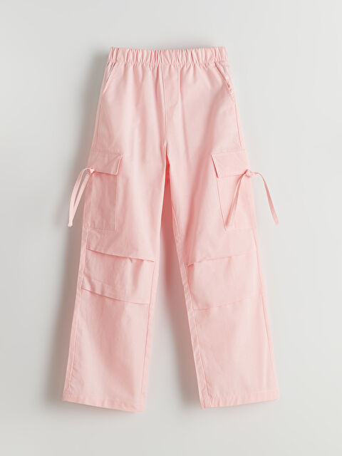 LCW Kids Брюки карго для девочек с эластичным поясом - S5CG62Z4-QXD