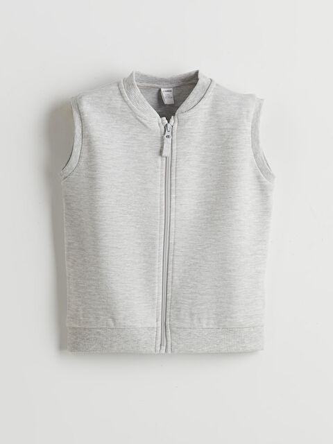 LCW Kids Bisiklet Yaka Erkek Çocuk Yelek - S5CH16Z1-F8Y