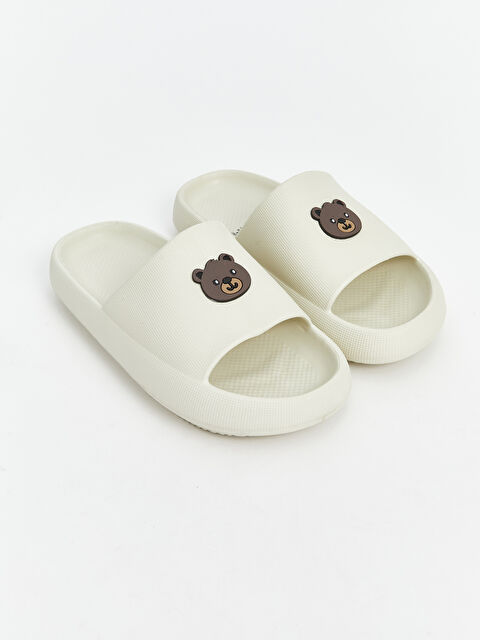 LCW STEPS Ayıcık Baskılı Kadın Terlik - S5CK08Z8-DG0