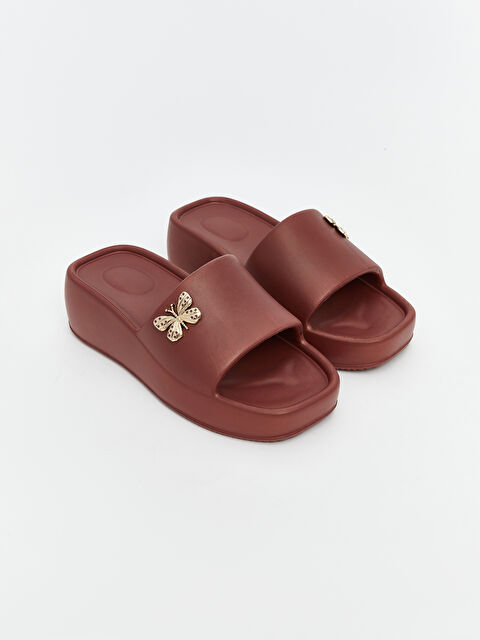 LCW STEPS Kelebek Figürlü Kadın Terlik - S5CK19Z8-CZF
