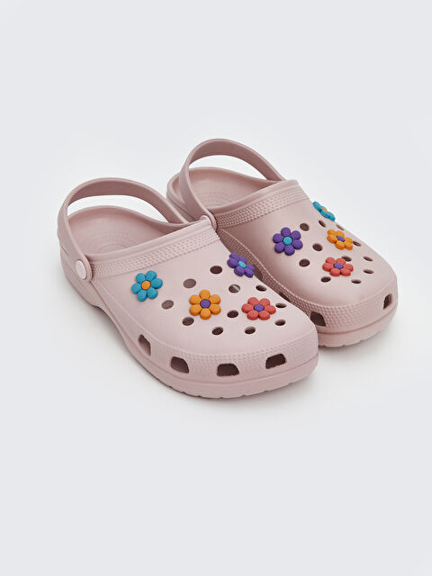 LCW STEPS Çiçek Baskılı Kadın Plaj Sandaleti - S5CK22Z8-MA6