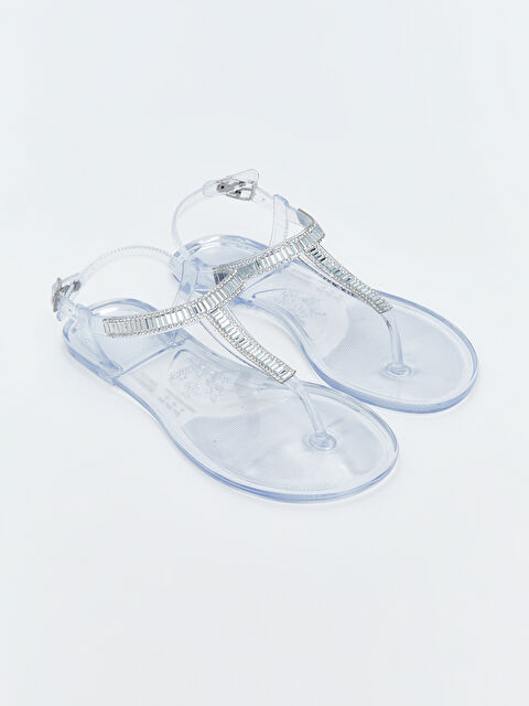 LCW STEPS Kadın Taşlı Parmak Arası Terlik - S5CK40Z8-Q57