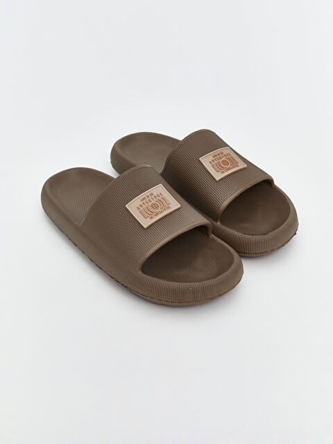 LCW STEPS Tek Bantlı Baskılı Erkek Terlik - S5CK49Z8-D2N