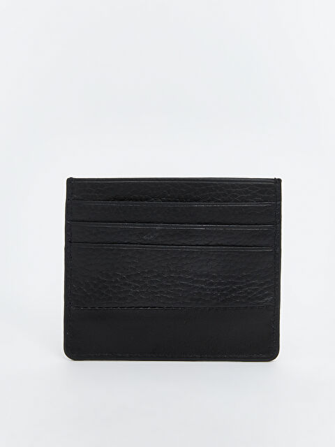LCW ACCESSORIES Deri Görünümlü Erkek Kartlık - S5CL75Z8-HUC