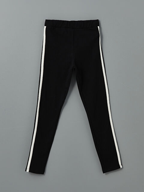 LCW Kids Beli Lastikli Kız Çocuk Uzun Tayt - S5CN97Z4-CVL