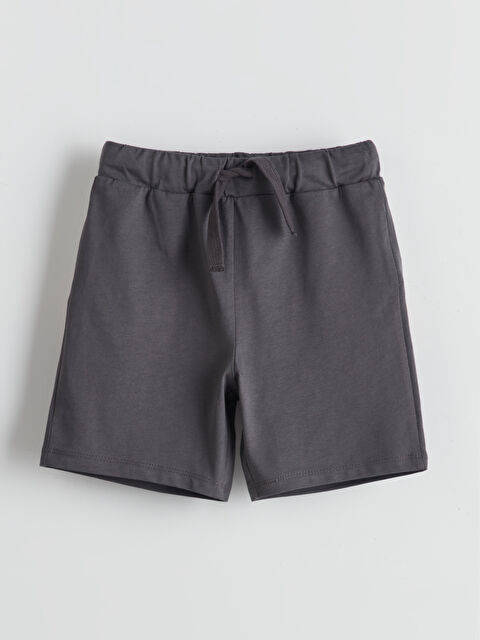 LCW Kids Beli Lastikli Basic Erkek Çocuk Şort - S5CO28Z1-HEF