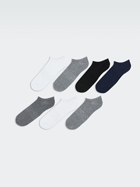 LCW ACCESSORIES Bambu Erkek Patik Çorap 7'li - S5CP12Z8-K00