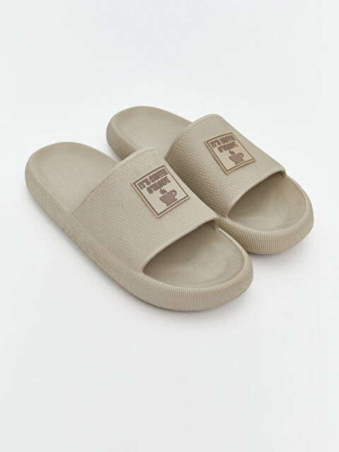 LCW STEPS Baskılı Tek Bantlı Erkek Terlik - S5CP99Z8-K6V