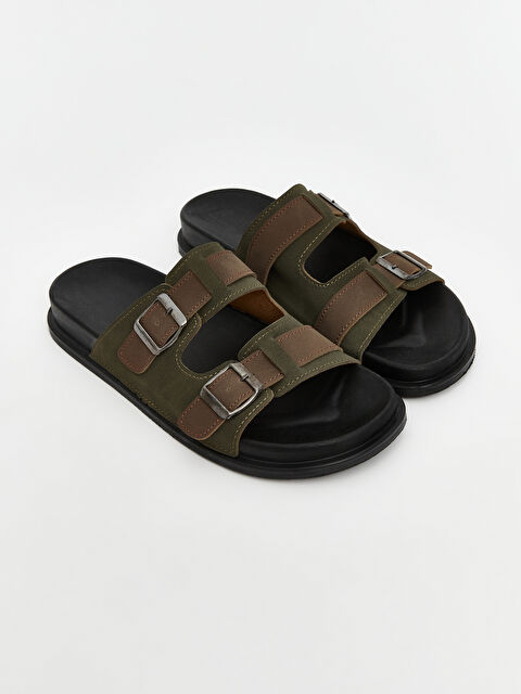 LCW STEPS Çift Bantlı Erkek Terlik - S5CQ14Z8-GVK