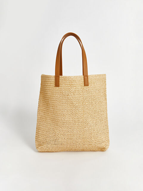 LCW ACCESSORIES Солом'яна пляжна сумка для жінок - S5CR02Z8-EEW