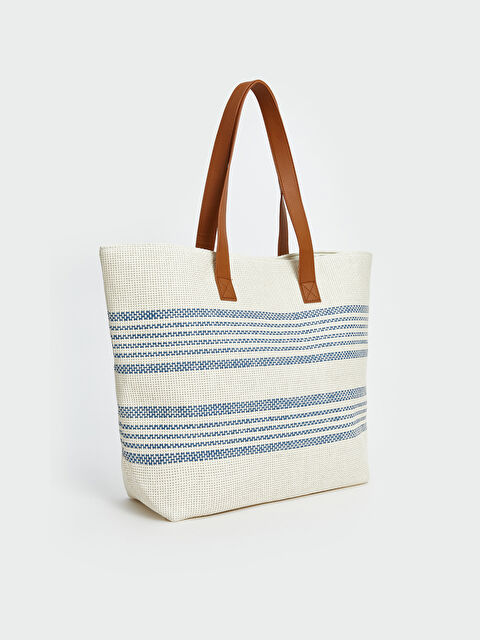 LCW ACCESSORIES Hasır Kadın Plaj Çantası - S5CR07Z8-FFB