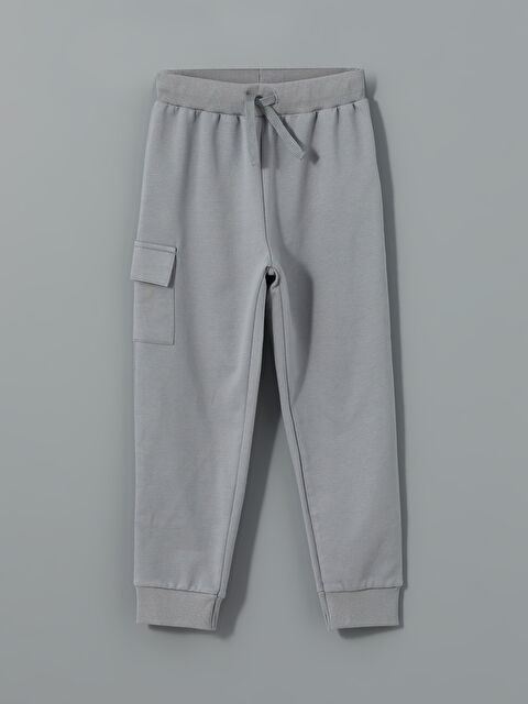 LCW Kids Beli Lastikli Erkek Çocuk Jogger Eşofman Altı - S5CR57Z1-GSE