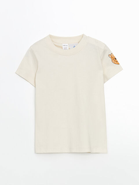 LCW baby Winnie the Pooh Baskılı Erkek Bebek Tişört - S5CR86Z1-YG7