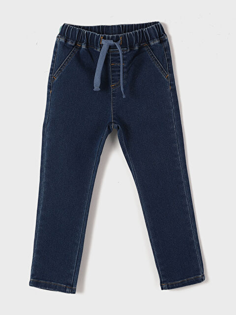 LCW Kids Elasticated Waist Basic Baby Boys' Jeans - S5CS88Z1-H45