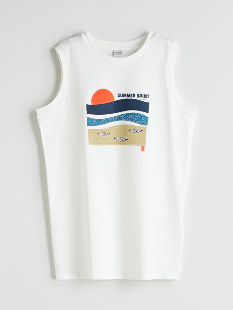 LCW Kids Crew Neck Boys' Tank Top - S5CT99Z4-R9J